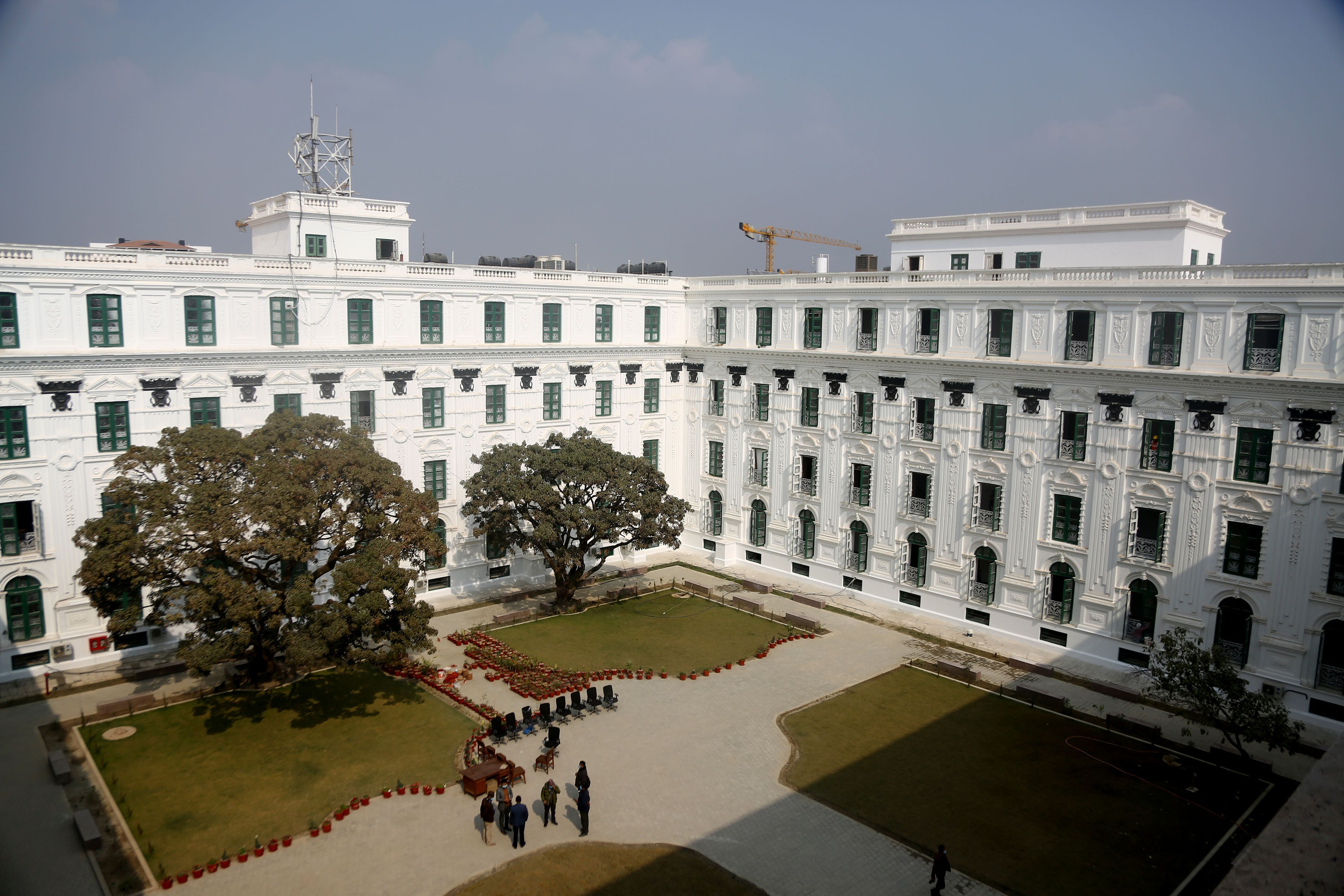 Office of the Prime Minister and Council of Ministers after the inauguration