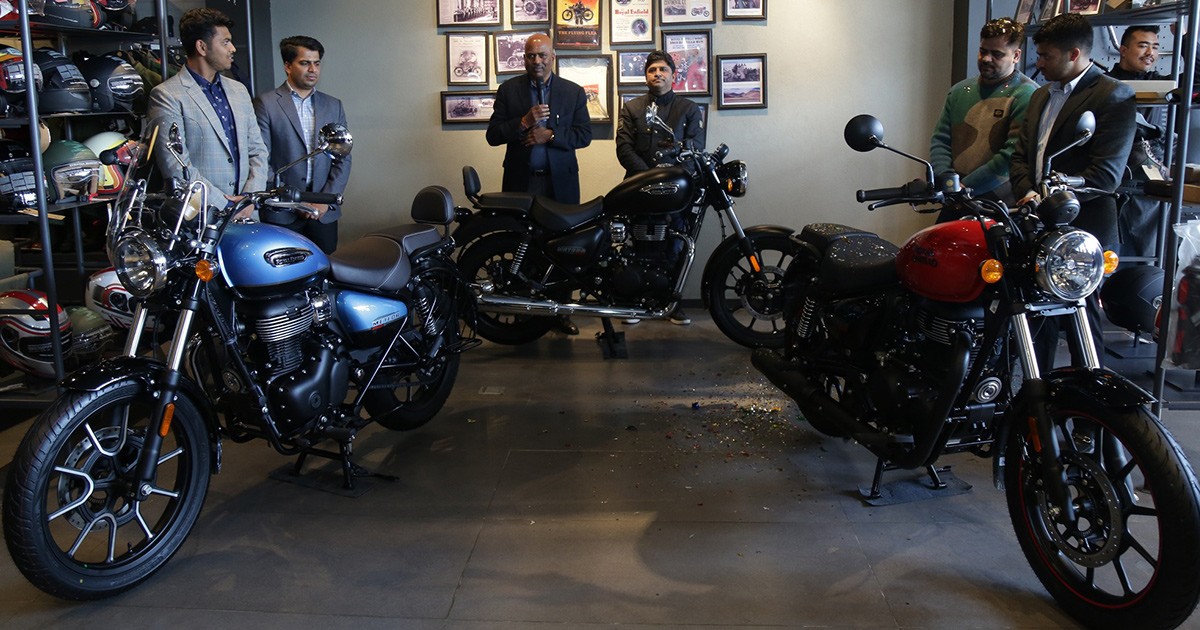 रोयल इन्फिल्ड मिटिओर ३५० सीसीका तीन नयाँ मोटरसाइकल सार्वजनिक